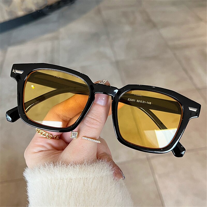 Clear Lens Square UV400 Sunglasses – Anonymous The Company