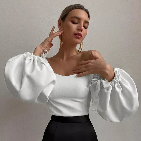 Melanie off-the-shoulder Top